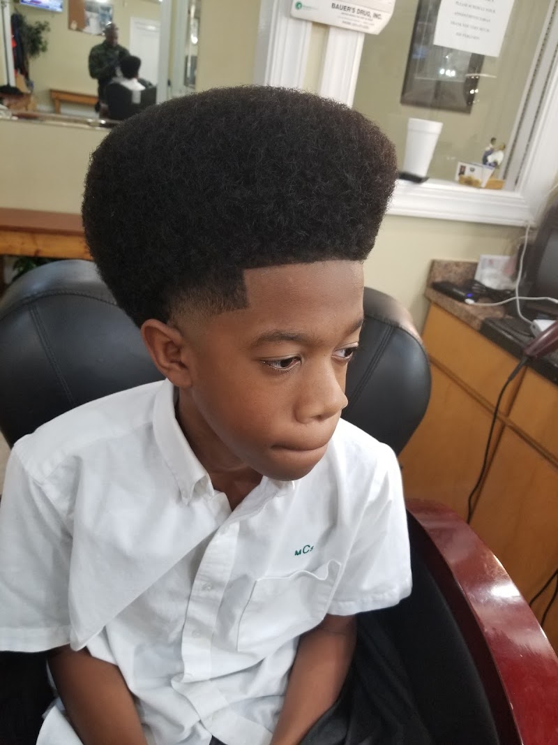 Barbershop styling area