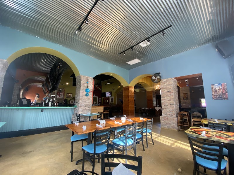 Restaurant ambiance at Gengiz Khan