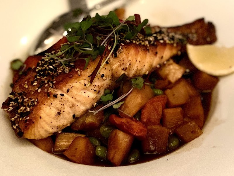 Sushi platter presentation